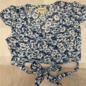 Denim & Supply Ralph Lauren Wrap Top - Size Large